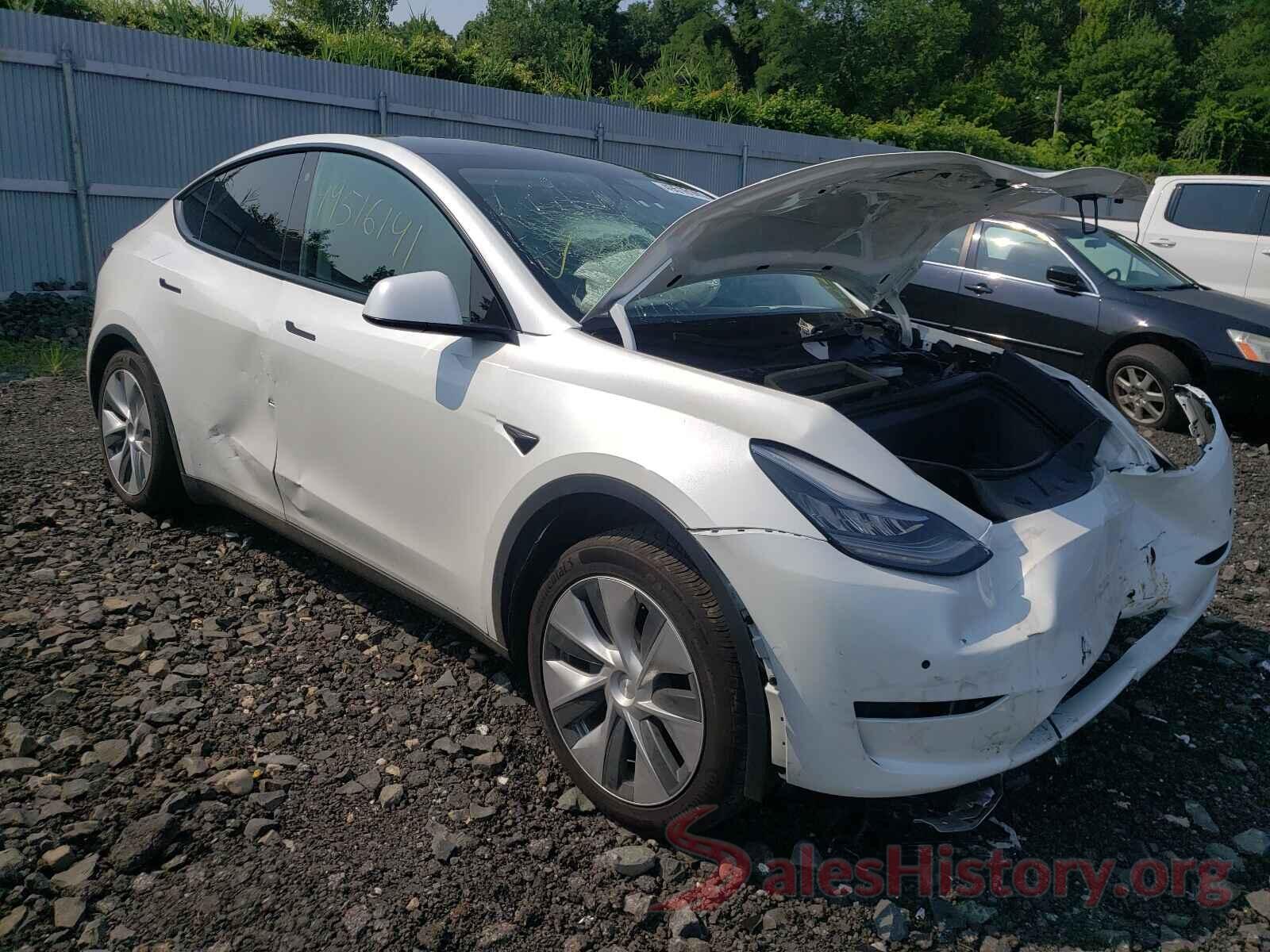 5YJYGDEDXMF105492 2021 TESLA MODEL Y