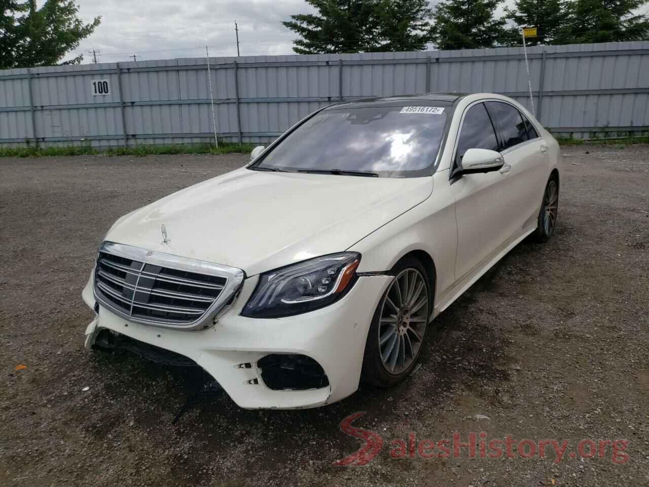 WDDUG8GB7KA480866 2019 MERCEDES-BENZ S-CLASS