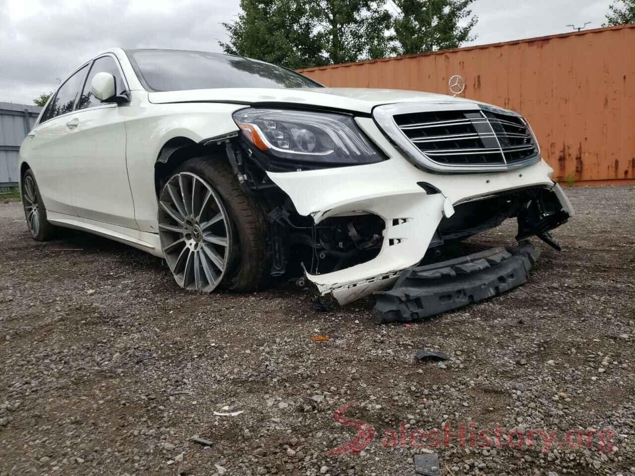 WDDUG8GB7KA480866 2019 MERCEDES-BENZ S-CLASS