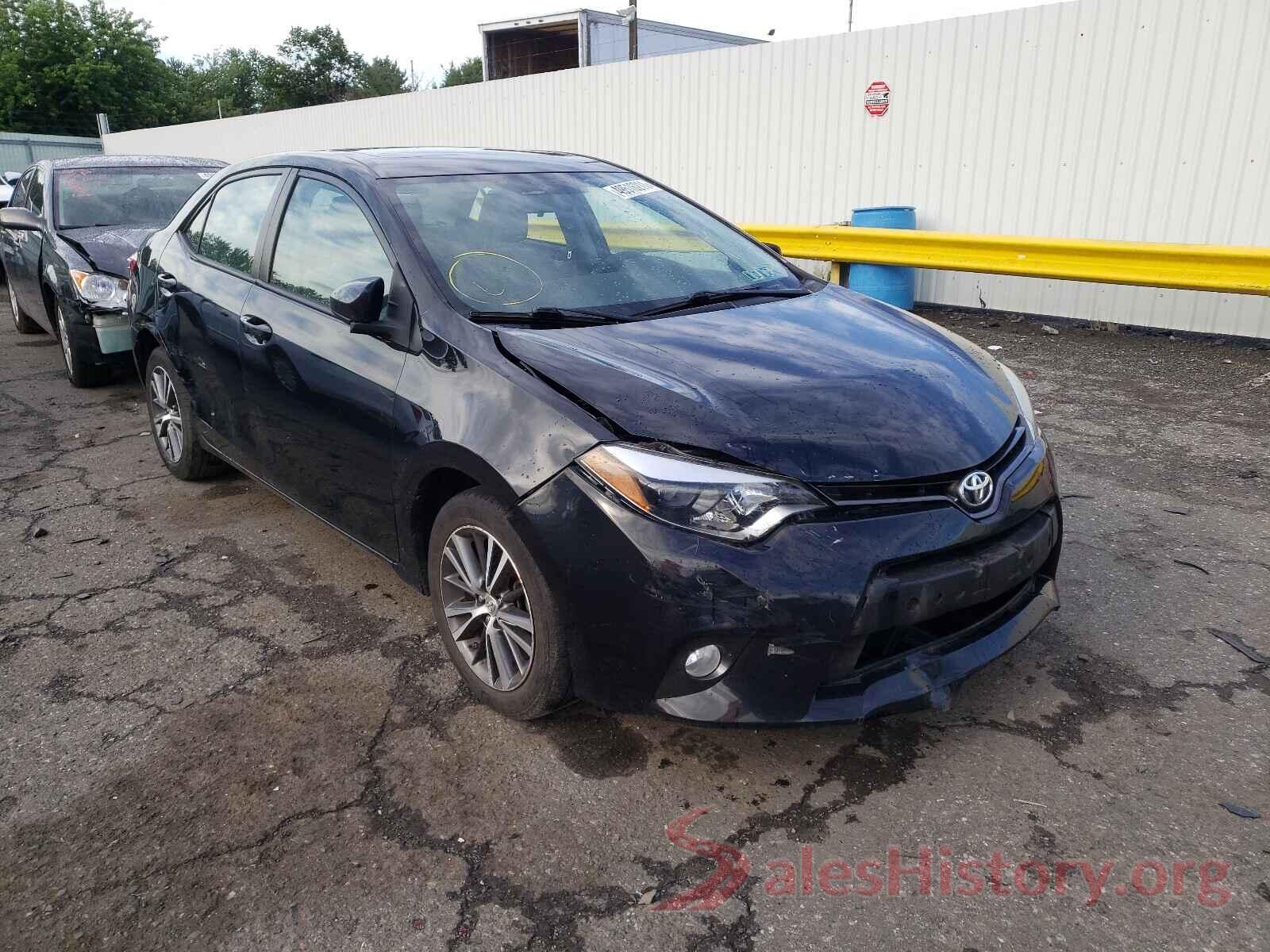 2T1BURHE1GC503022 2016 TOYOTA COROLLA