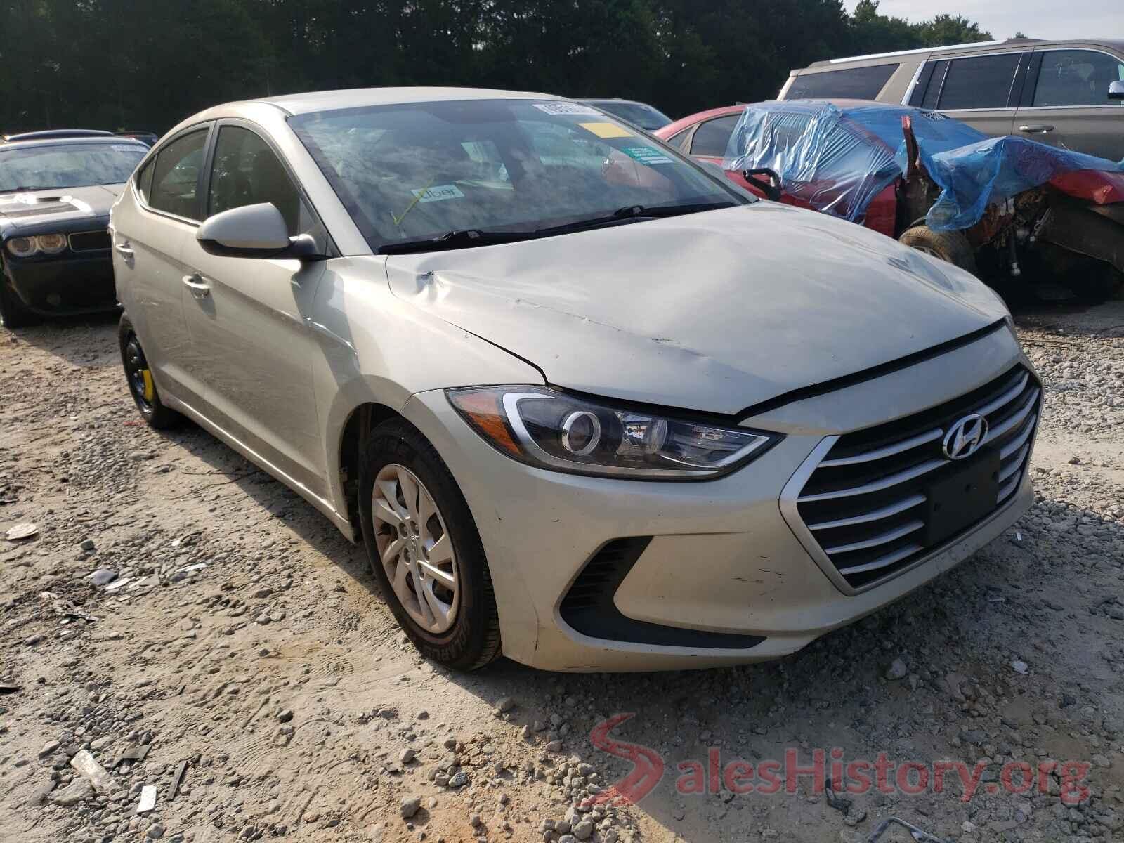 5NPD74LF5HH101635 2017 HYUNDAI ELANTRA