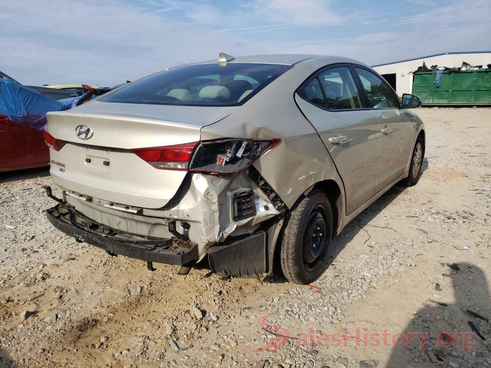 5NPD74LF5HH101635 2017 HYUNDAI ELANTRA