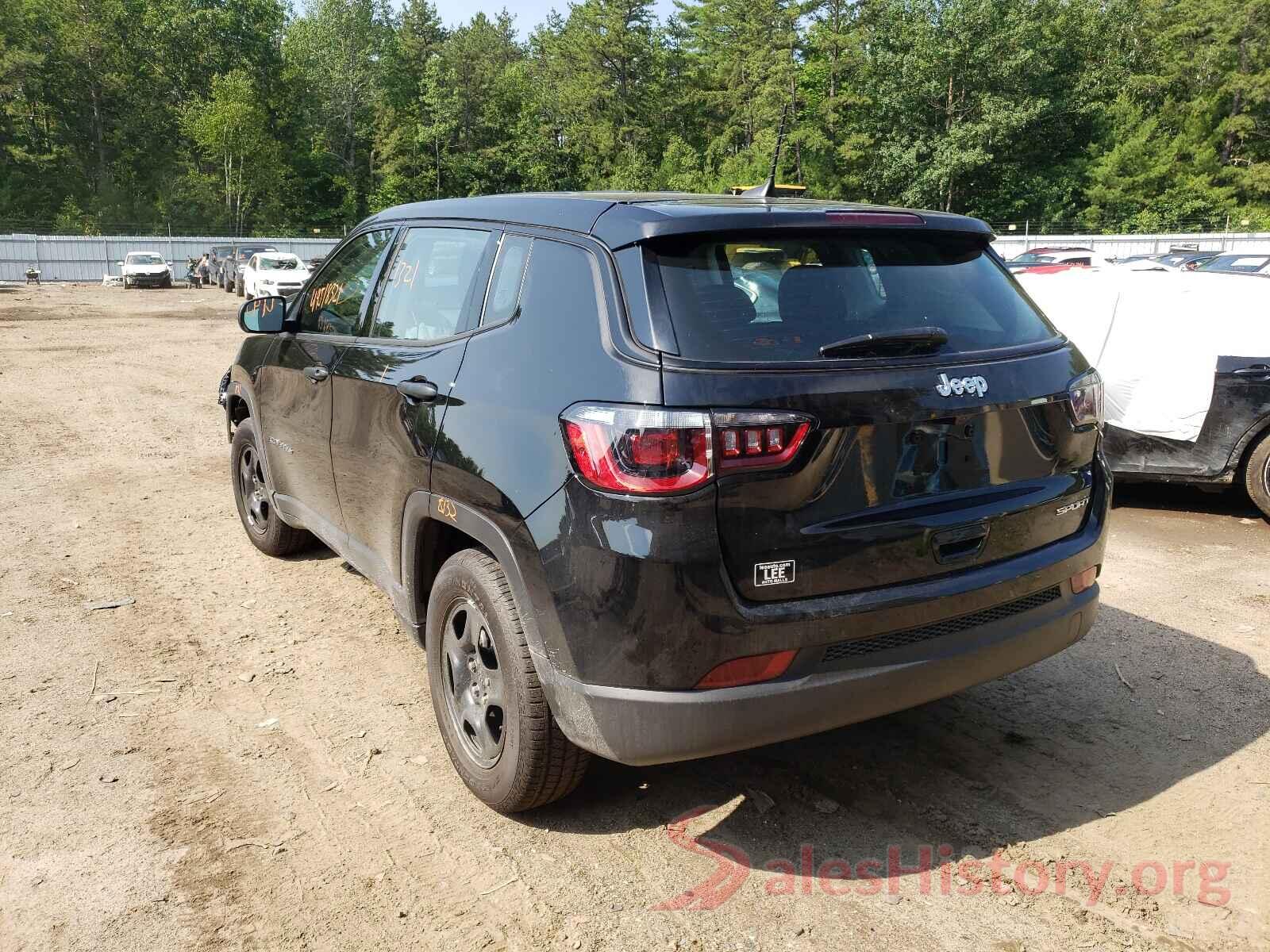 3C4NJCAB8MT508455 2021 JEEP COMPASS