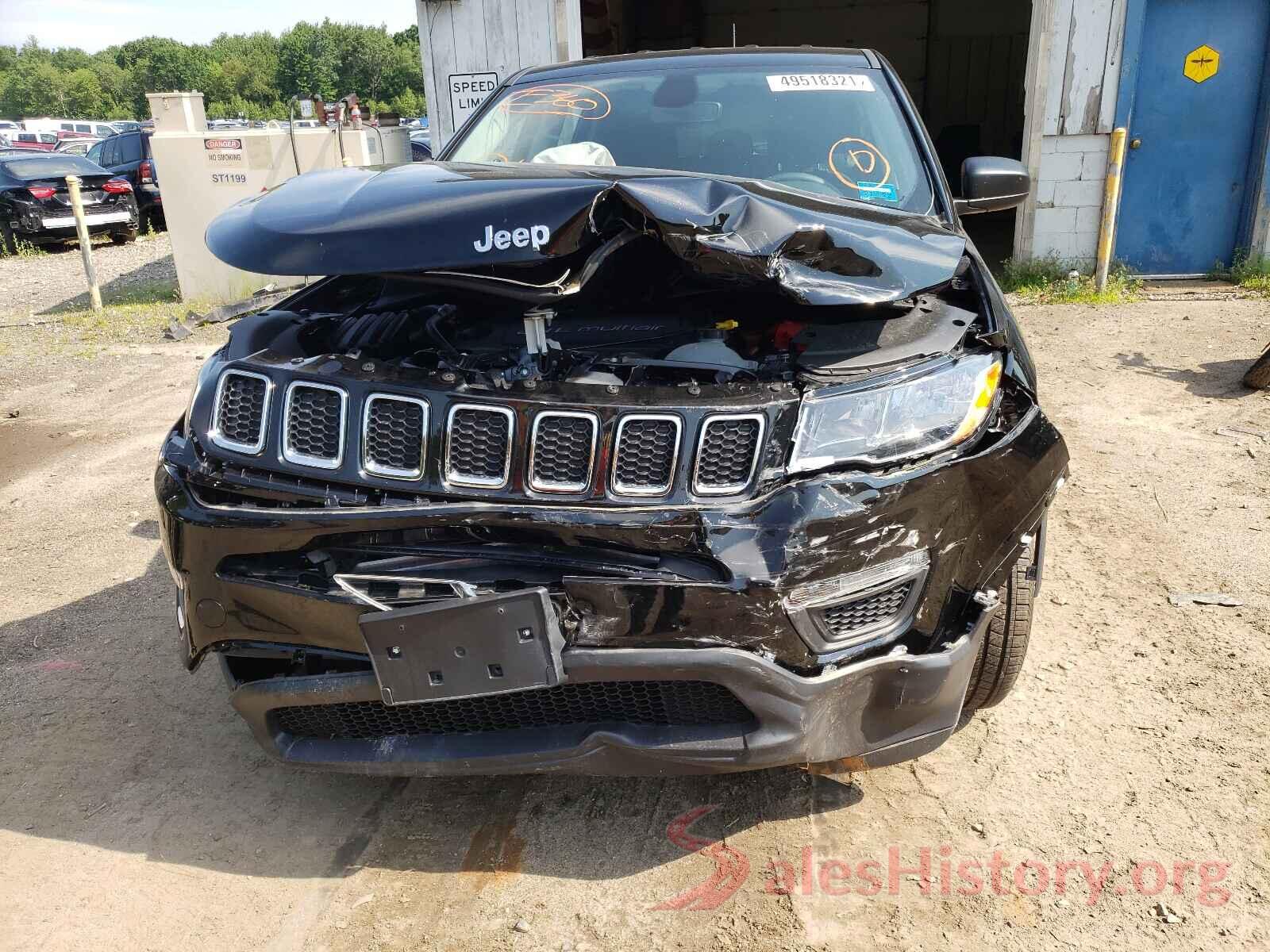 3C4NJCAB8MT508455 2021 JEEP COMPASS