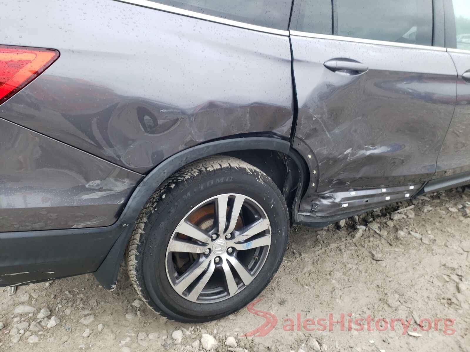 5FNYF6H51HB051735 2017 HONDA PILOT