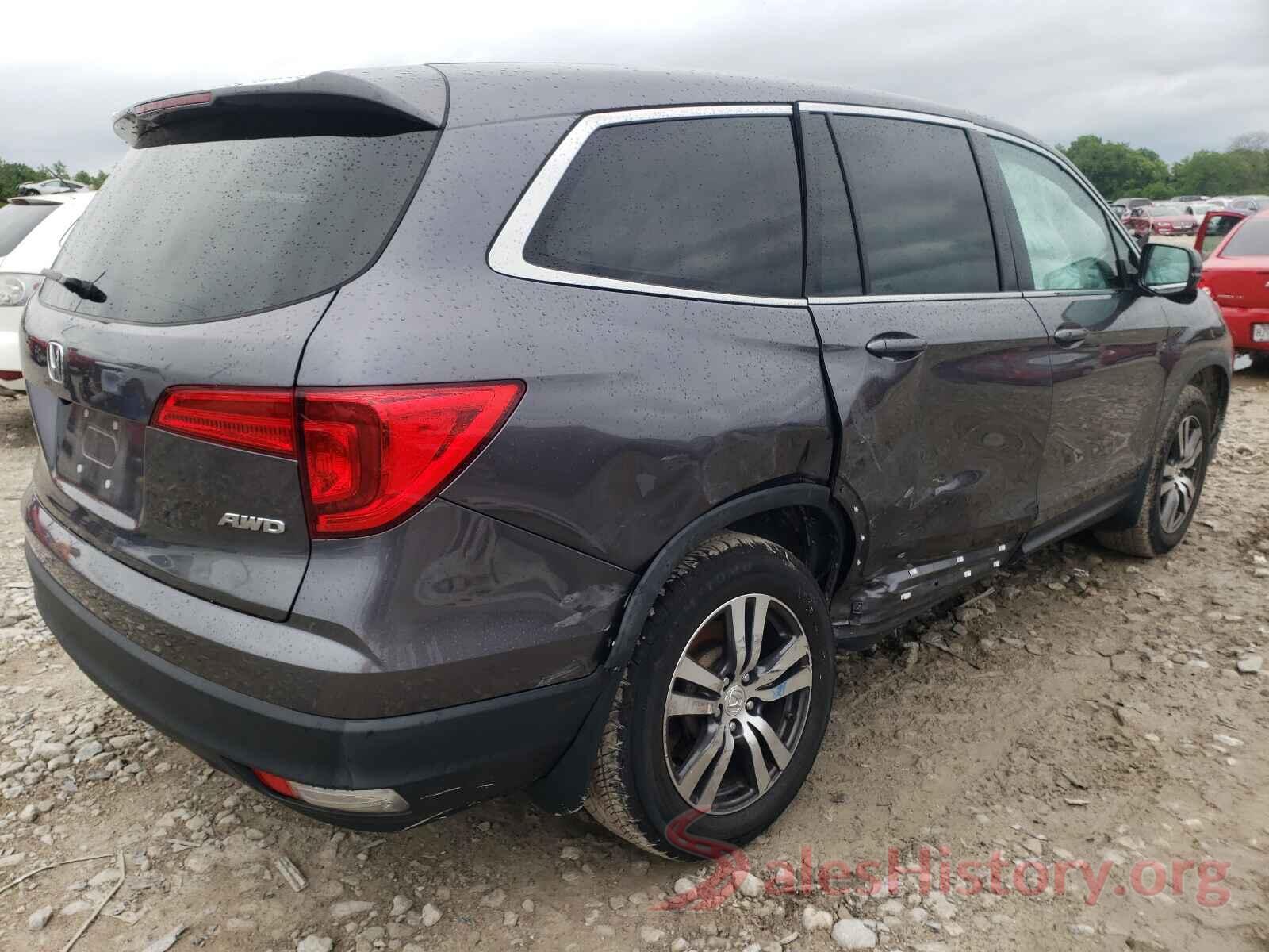 5FNYF6H51HB051735 2017 HONDA PILOT