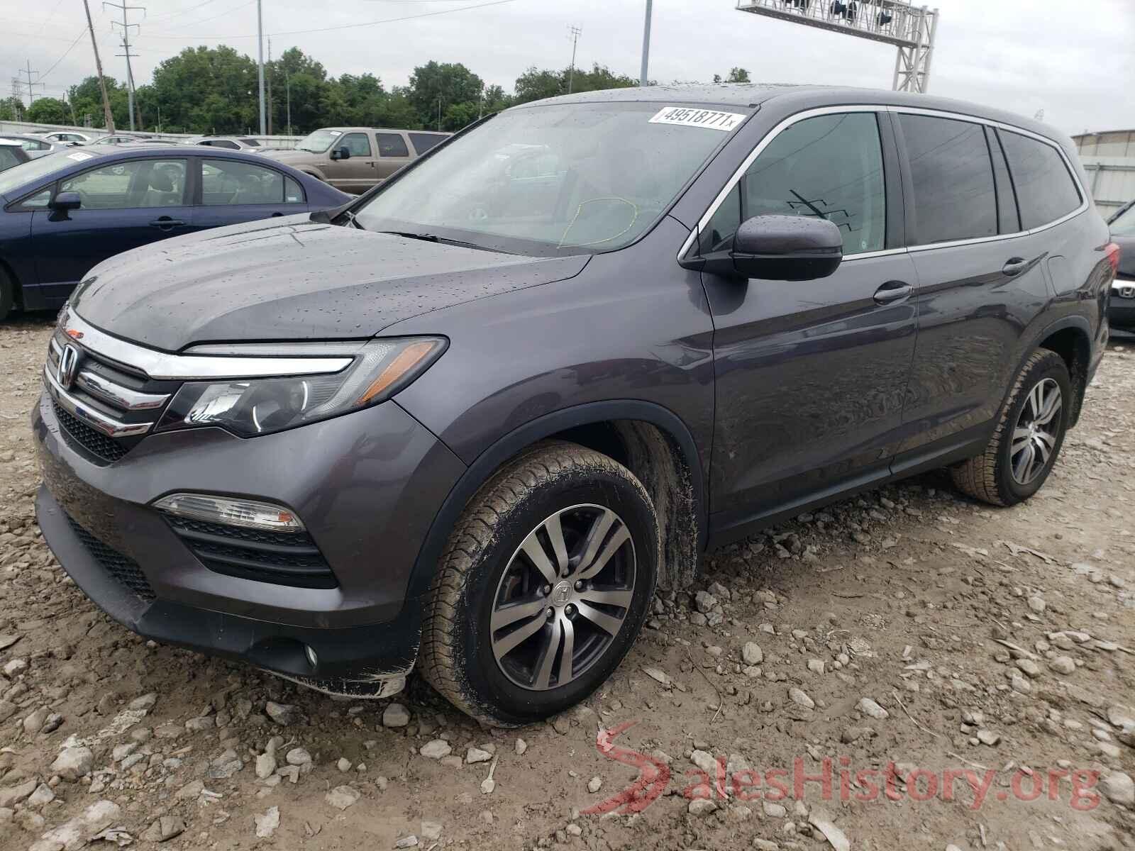 5FNYF6H51HB051735 2017 HONDA PILOT