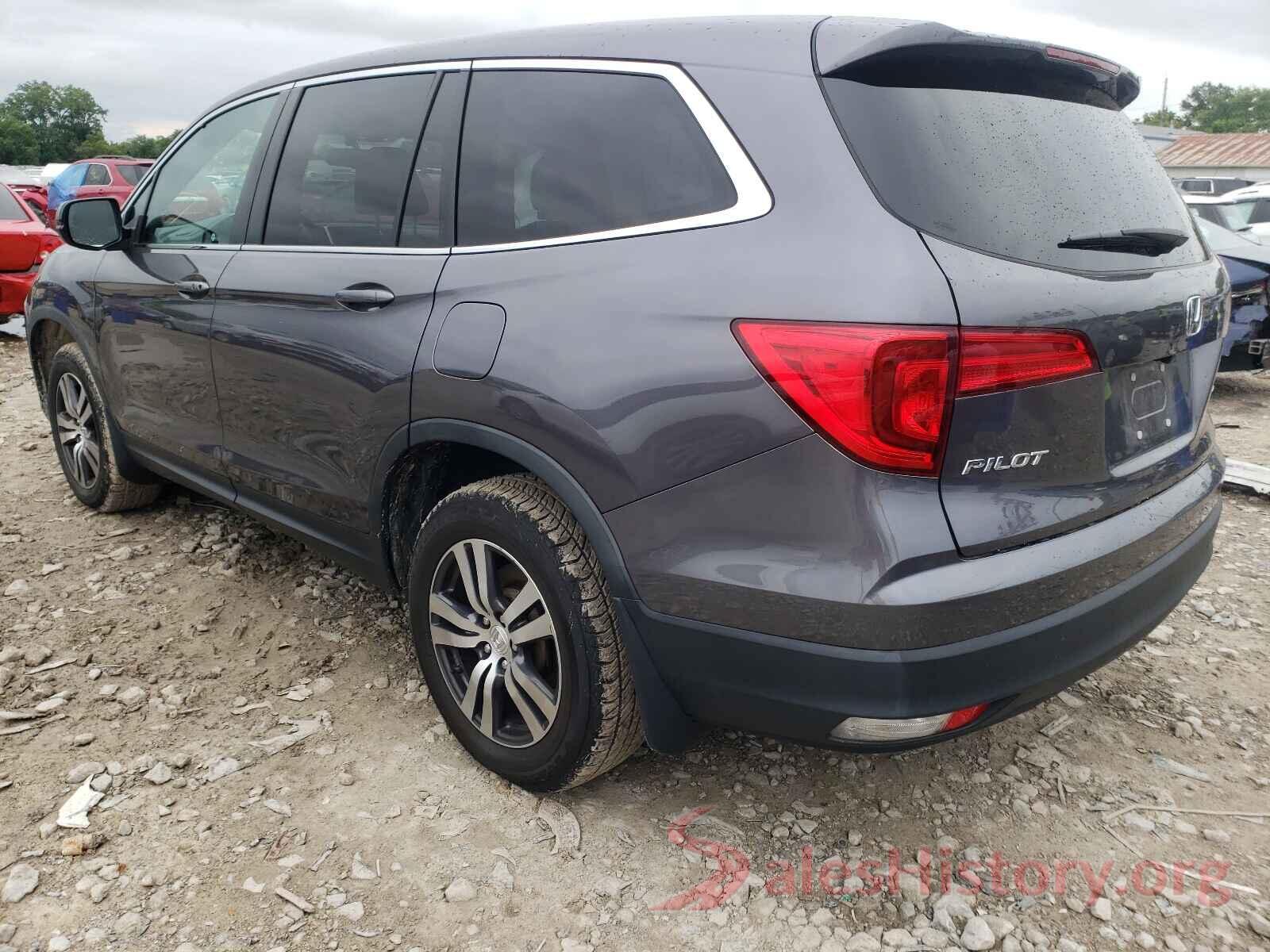 5FNYF6H51HB051735 2017 HONDA PILOT