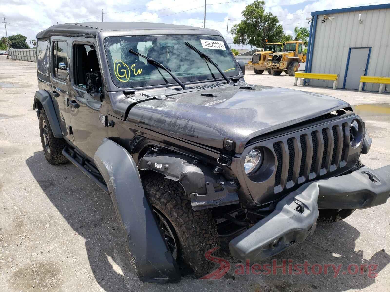 1C4HJXDG1KW505609 2019 JEEP WRANGLER