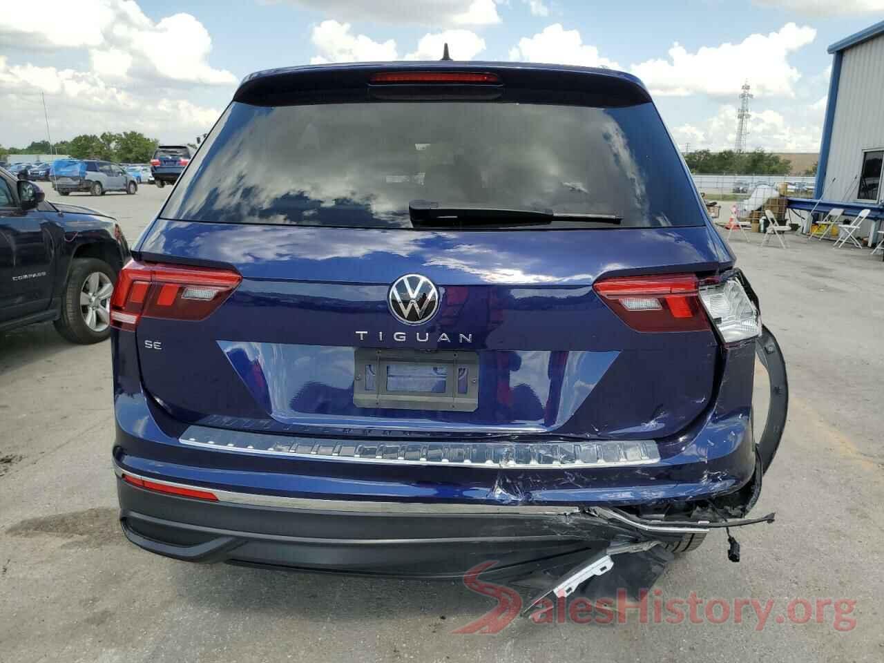 3VV3B7AX2NM076966 2022 VOLKSWAGEN TIGUAN