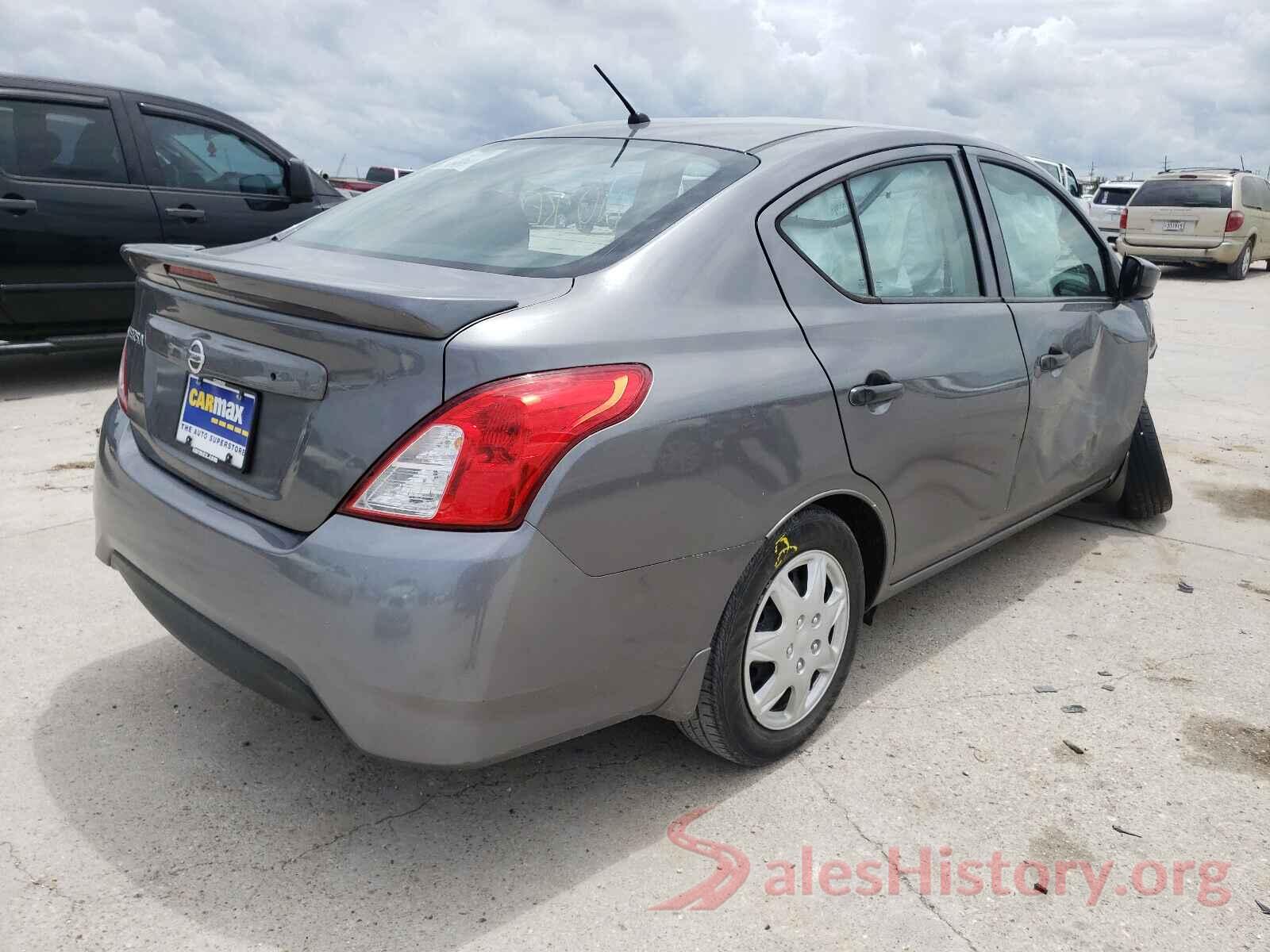 3N1CN7APXGL907373 2016 NISSAN VERSA