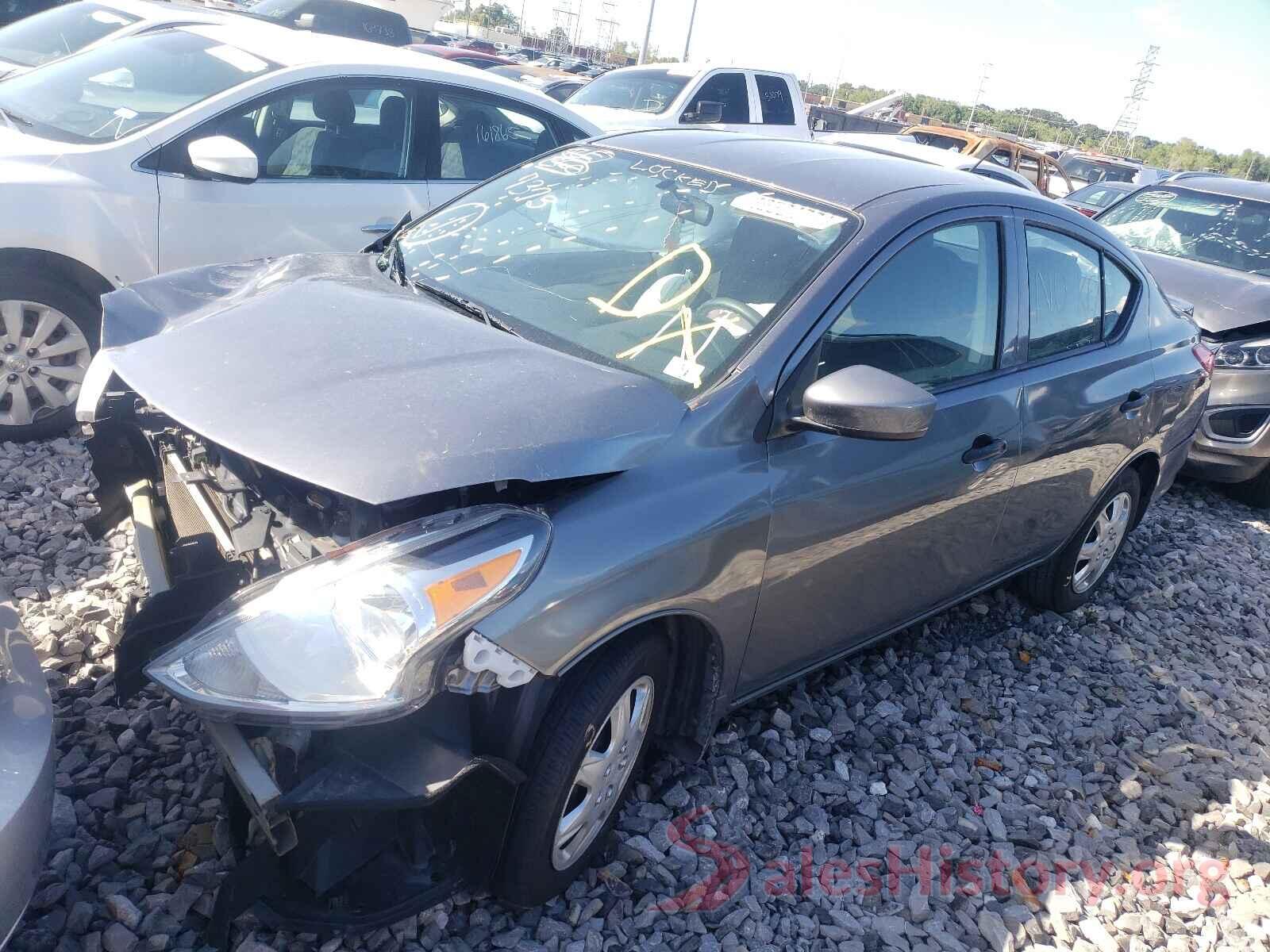 3N1CN7APXGL907373 2016 NISSAN VERSA