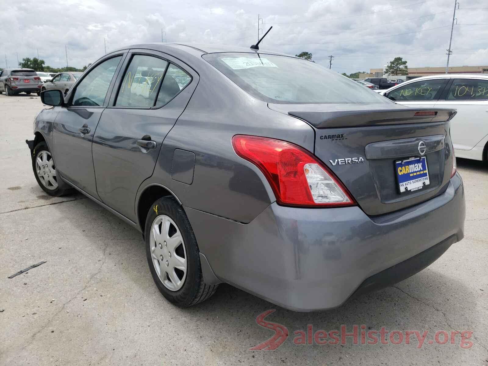 3N1CN7APXGL907373 2016 NISSAN VERSA