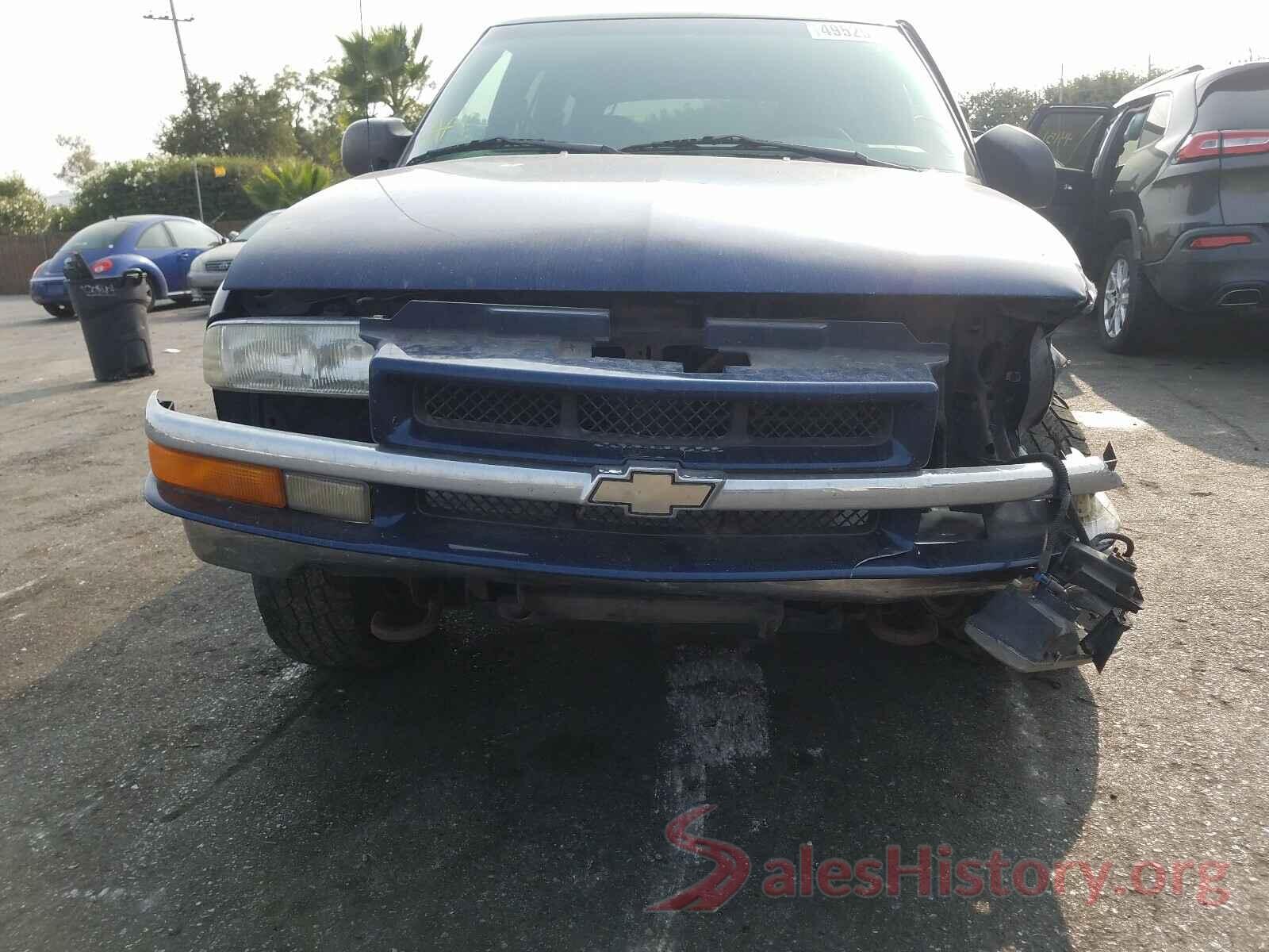 1GNDT13WXX2238409 1999 CHEVROLET BLAZER