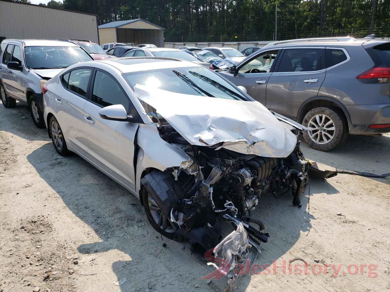 5NPD84LF5JH230042 2018 HYUNDAI ELANTRA