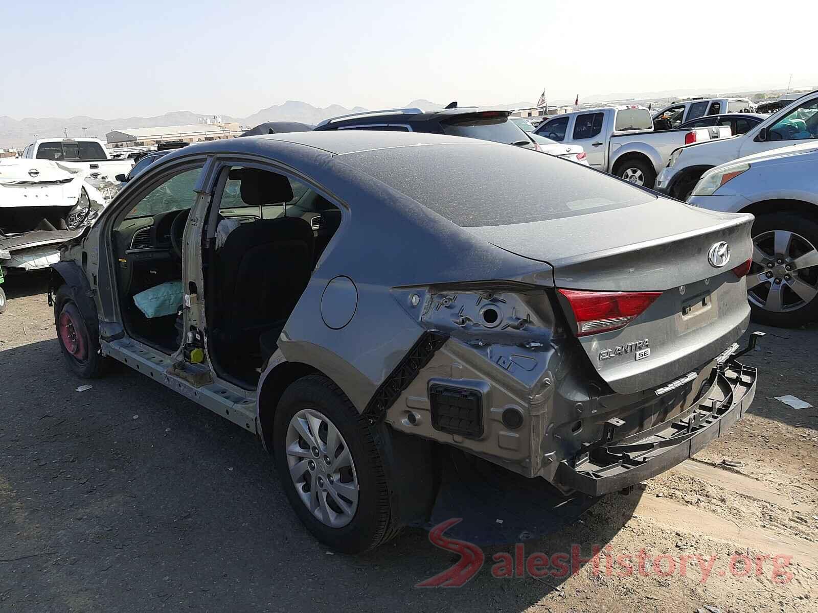 KMHD74LF5JU634107 2018 HYUNDAI ELANTRA