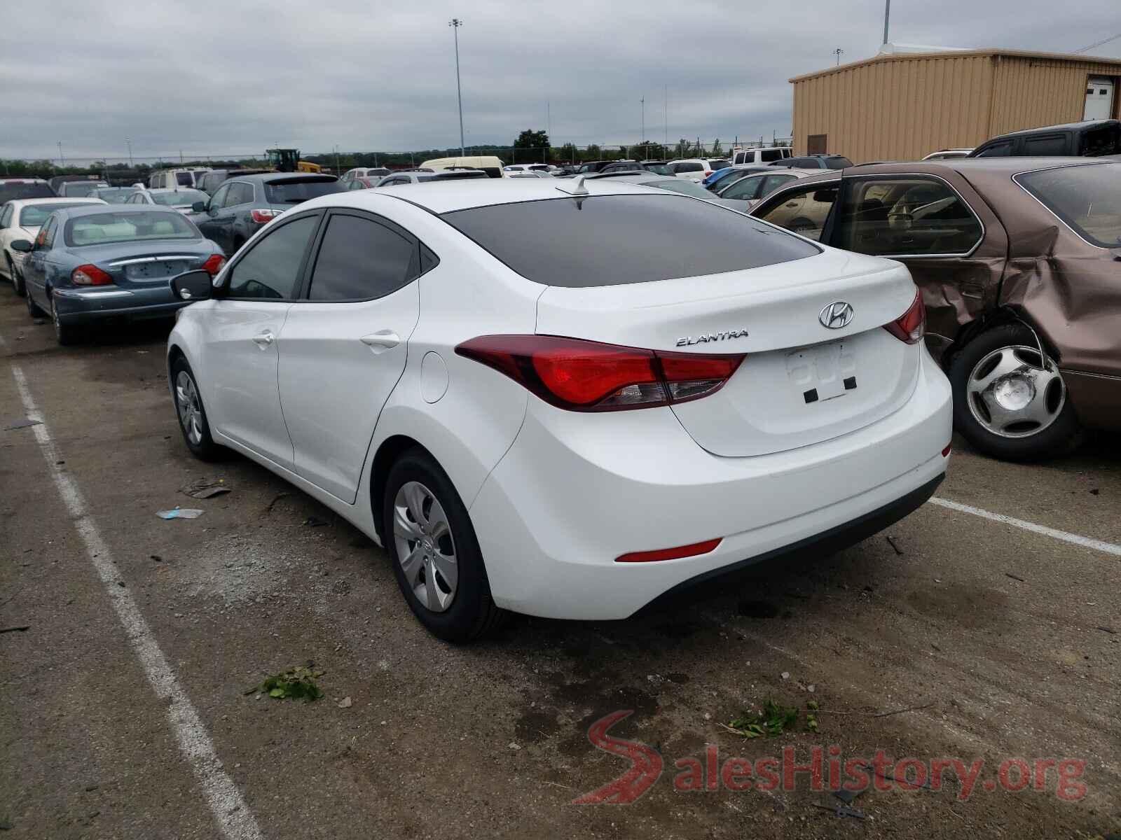 5NPDH4AE0GH720293 2016 HYUNDAI ELANTRA