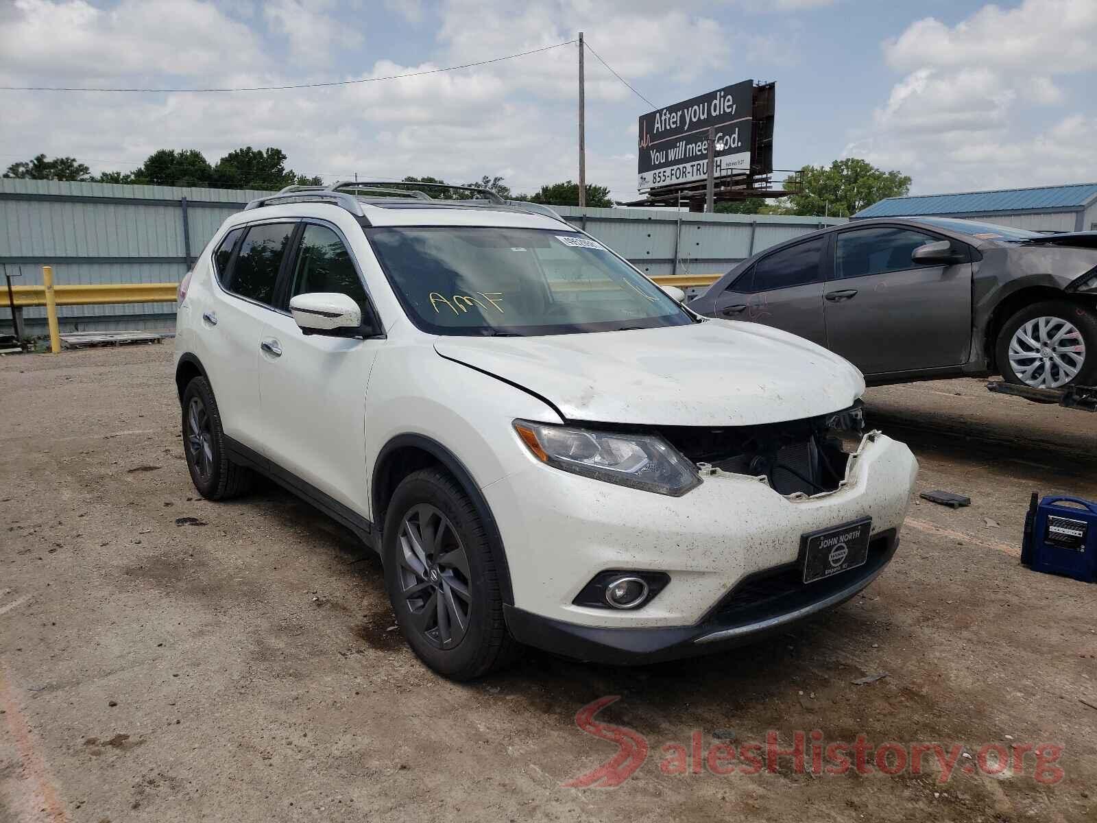 5N1AT2MV8GC776877 2016 NISSAN ROGUE