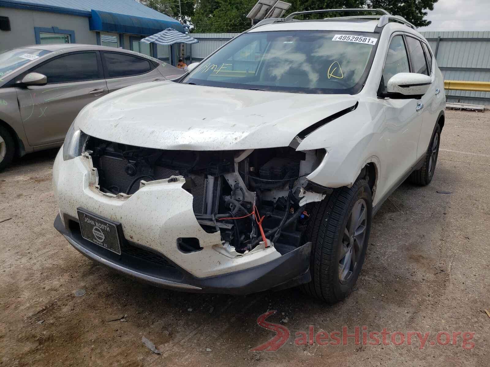 5N1AT2MV8GC776877 2016 NISSAN ROGUE