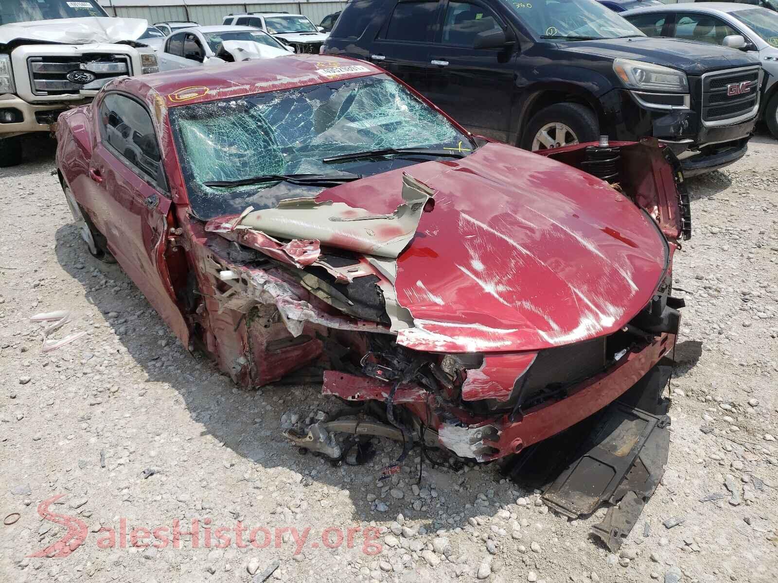 2017 CHEVROLET CAMARO VIN 1G1FB1RX8H0147293, auction photo
