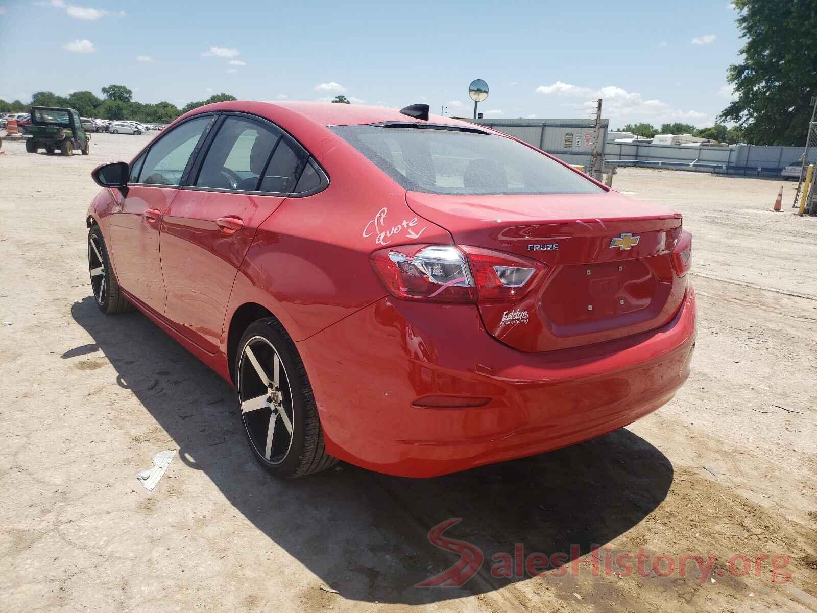 1G1BC5SM7H7166038 2017 CHEVROLET CRUZE