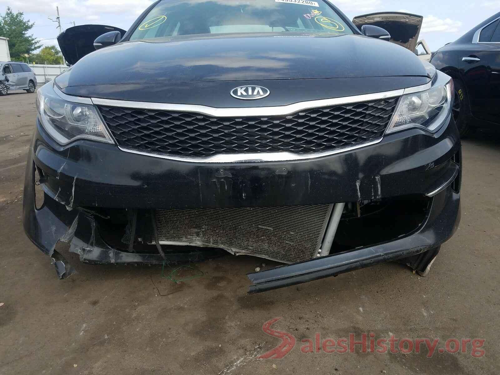 5XXGT4L33GG076467 2016 KIA OPTIMA