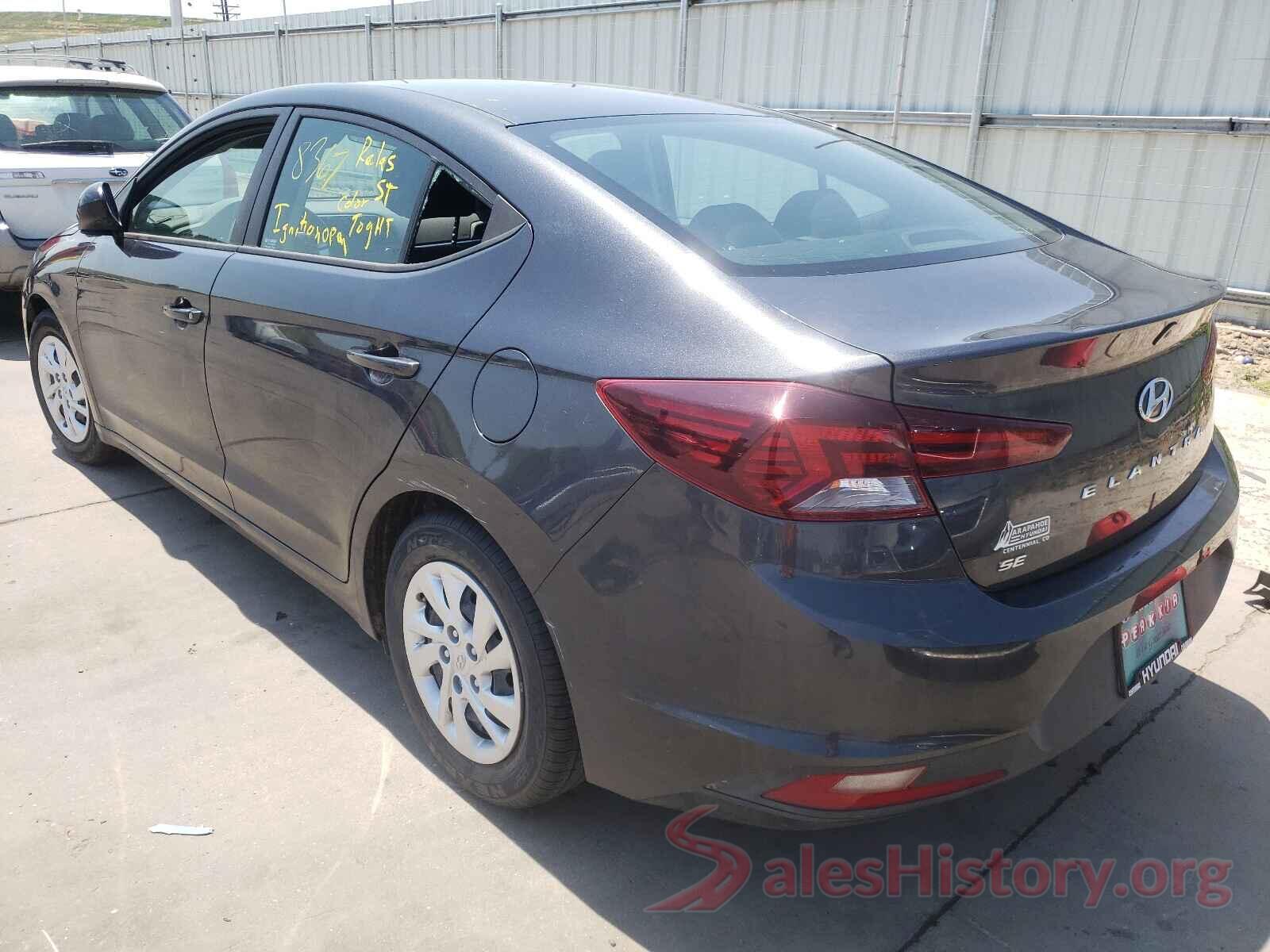 5NPD74LF3LH598340 2020 HYUNDAI ELANTRA