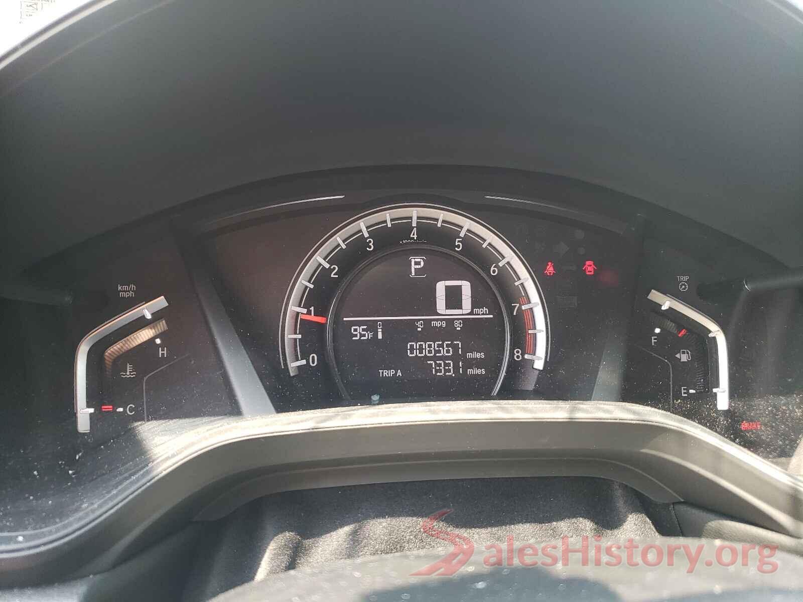 2HKRW6H37KH217042 2019 HONDA CRV