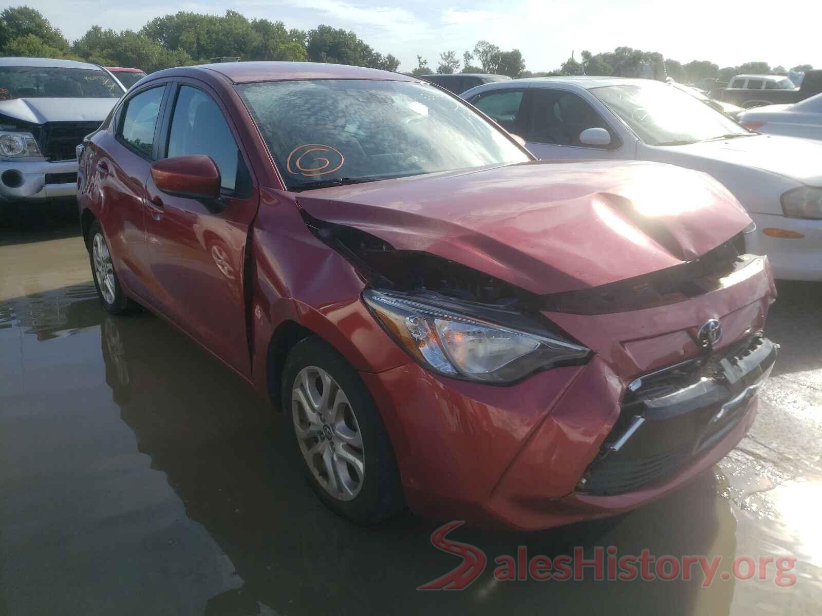 3MYDLBYV1HY190933 2017 TOYOTA YARIS