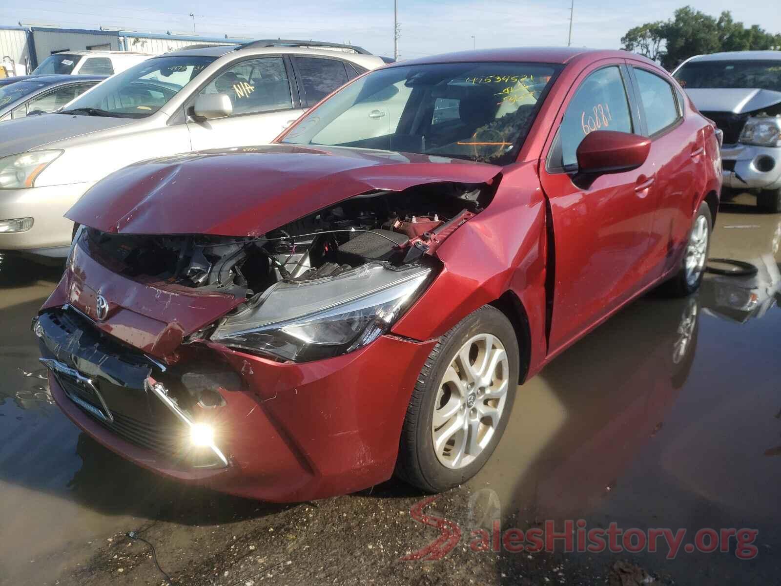 3MYDLBYV1HY190933 2017 TOYOTA YARIS