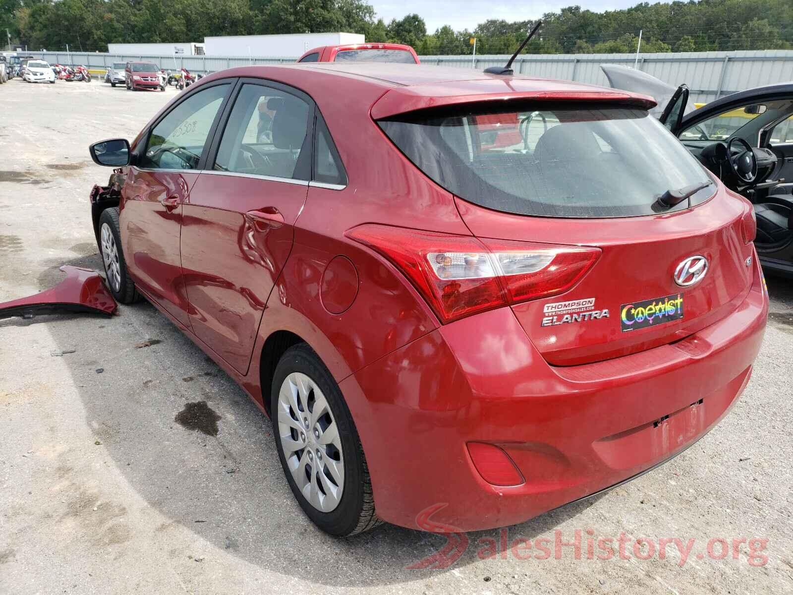 KMHD35LH3HU375341 2017 HYUNDAI ELANTRA