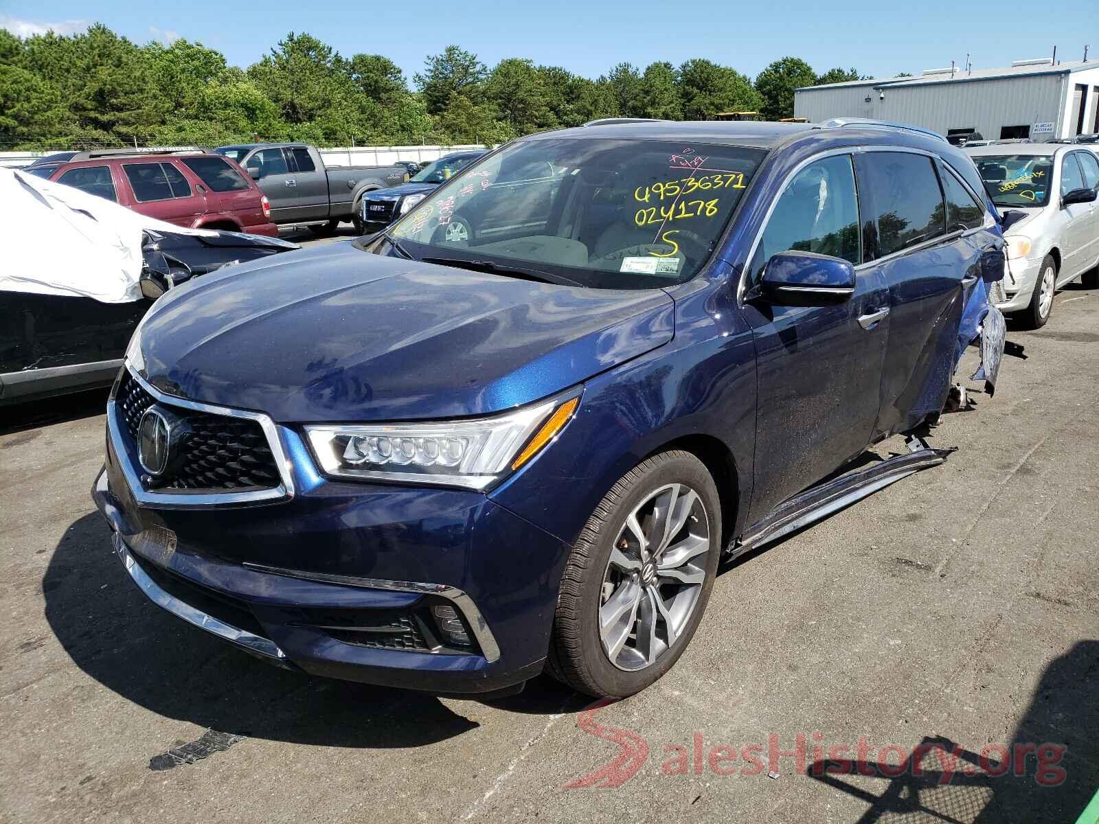 5J8YD4H80KL024178 2019 ACURA MDX