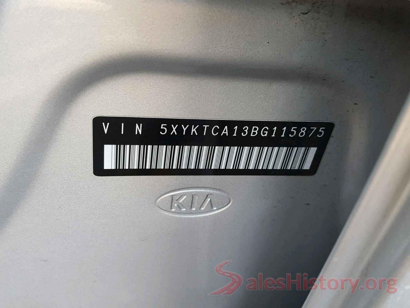 5XYKTCA13BG115875 2011 KIA SORENTO BASE