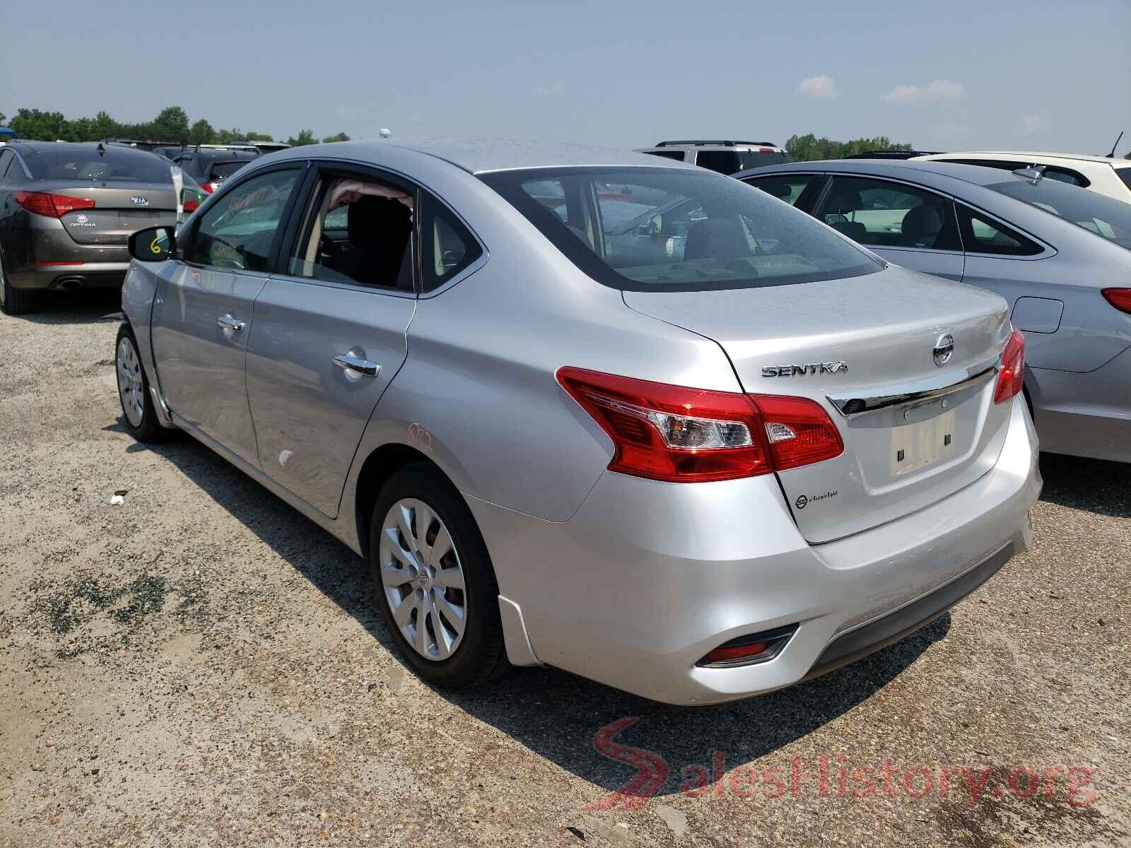 3N1AB7AP0GY329593 2016 NISSAN SENTRA