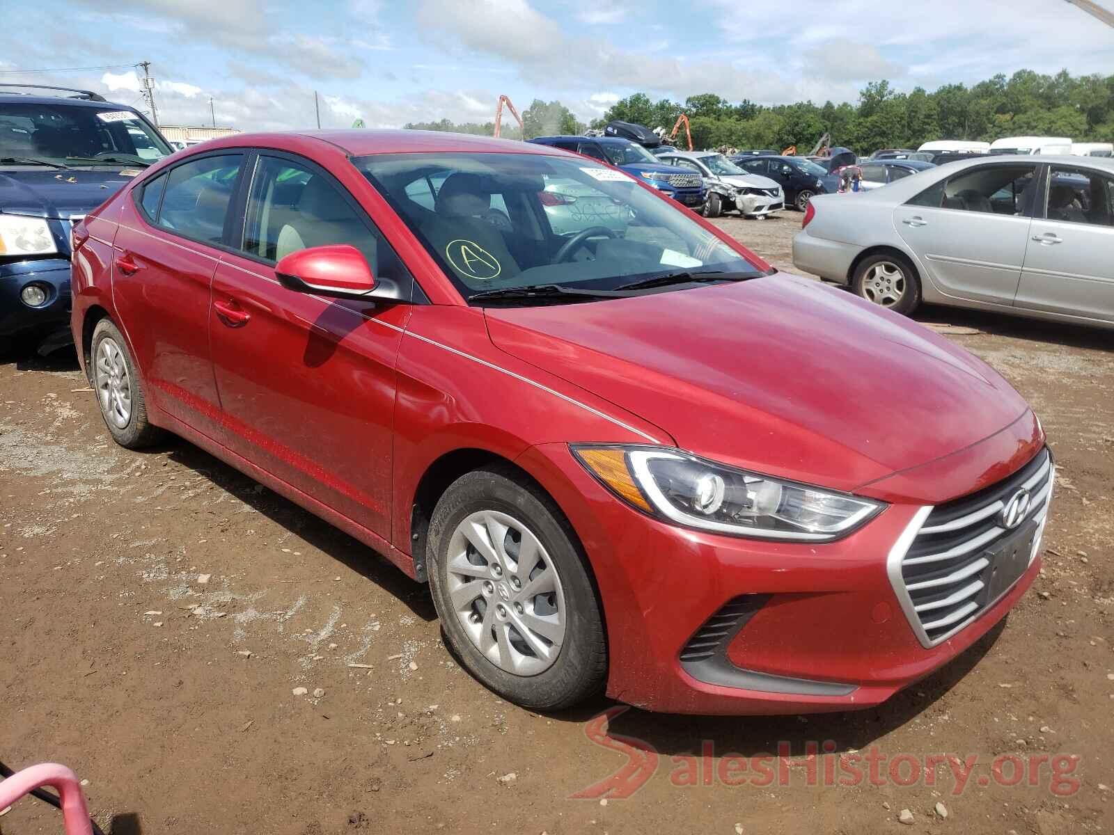 KMHD74LF9HU336329 2017 HYUNDAI ELANTRA