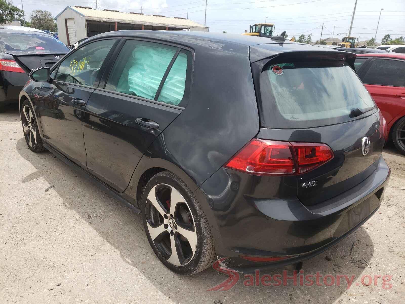 3VW5T7AU2GM058378 2016 VOLKSWAGEN GTI