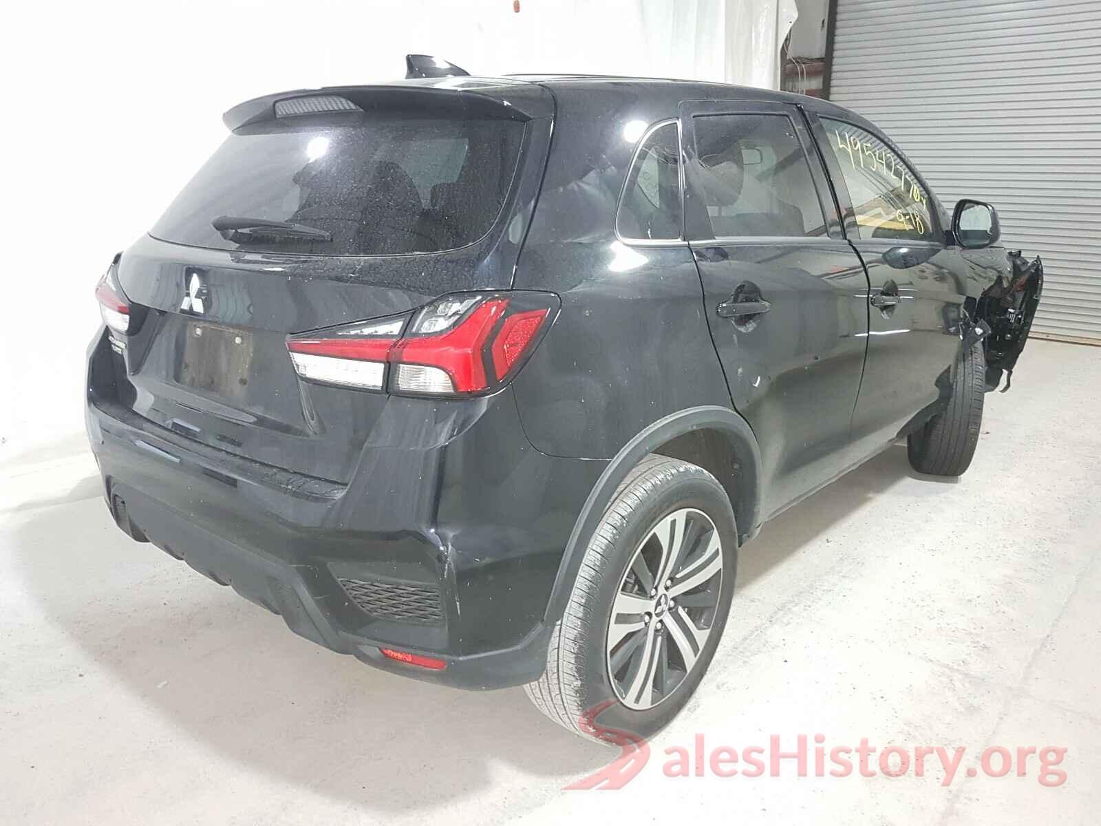 JA4AP3AU9LU011198 2020 MITSUBISHI OUTLANDER