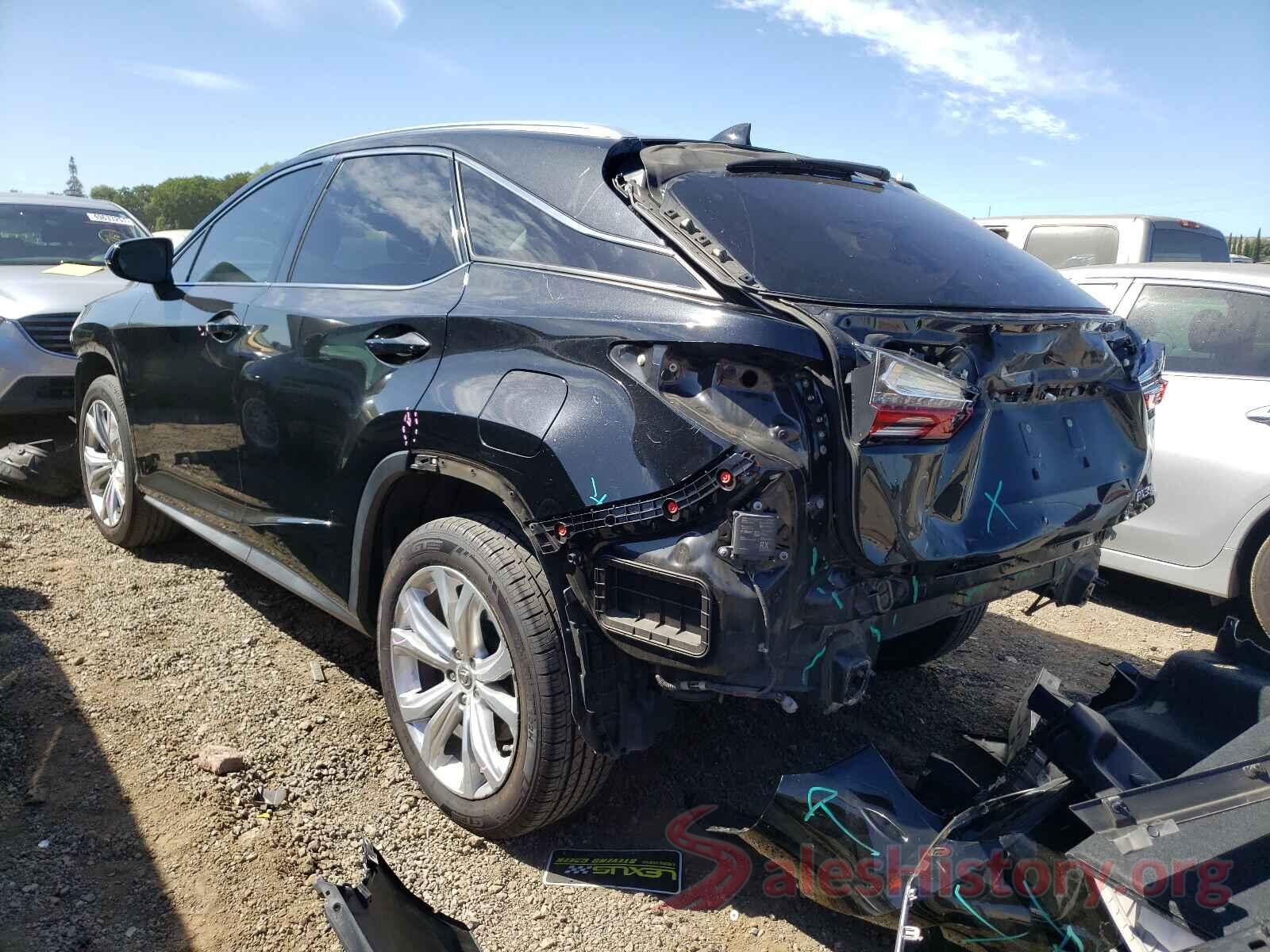 2T2BZMCA1GC046832 2016 LEXUS RX350