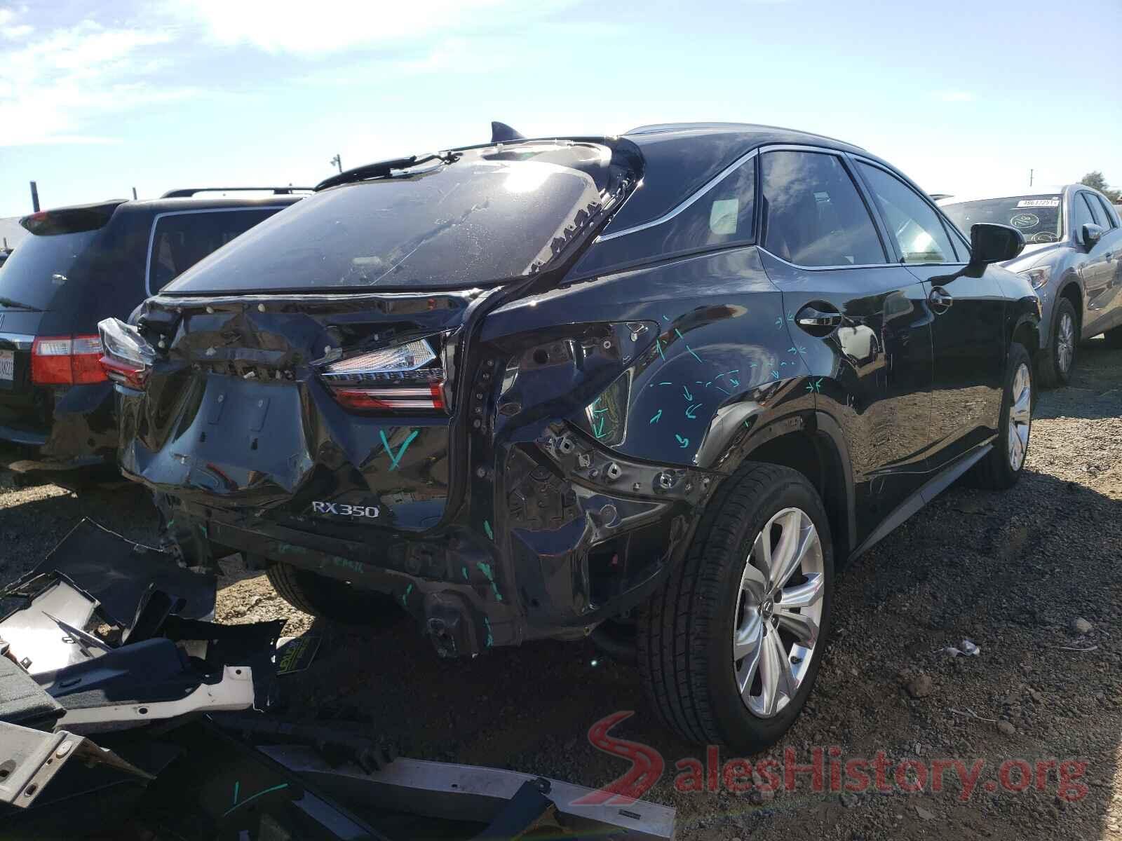 2T2BZMCA1GC046832 2016 LEXUS RX350