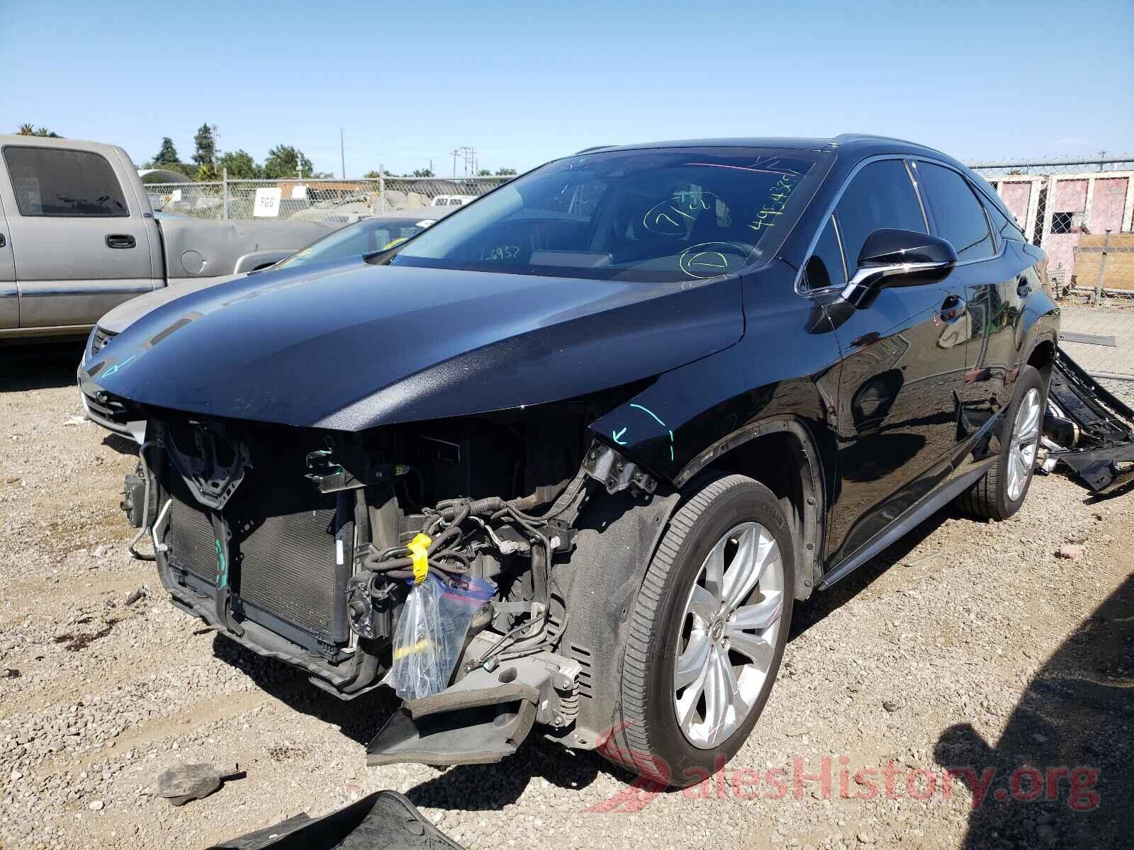 2T2BZMCA1GC046832 2016 LEXUS RX350