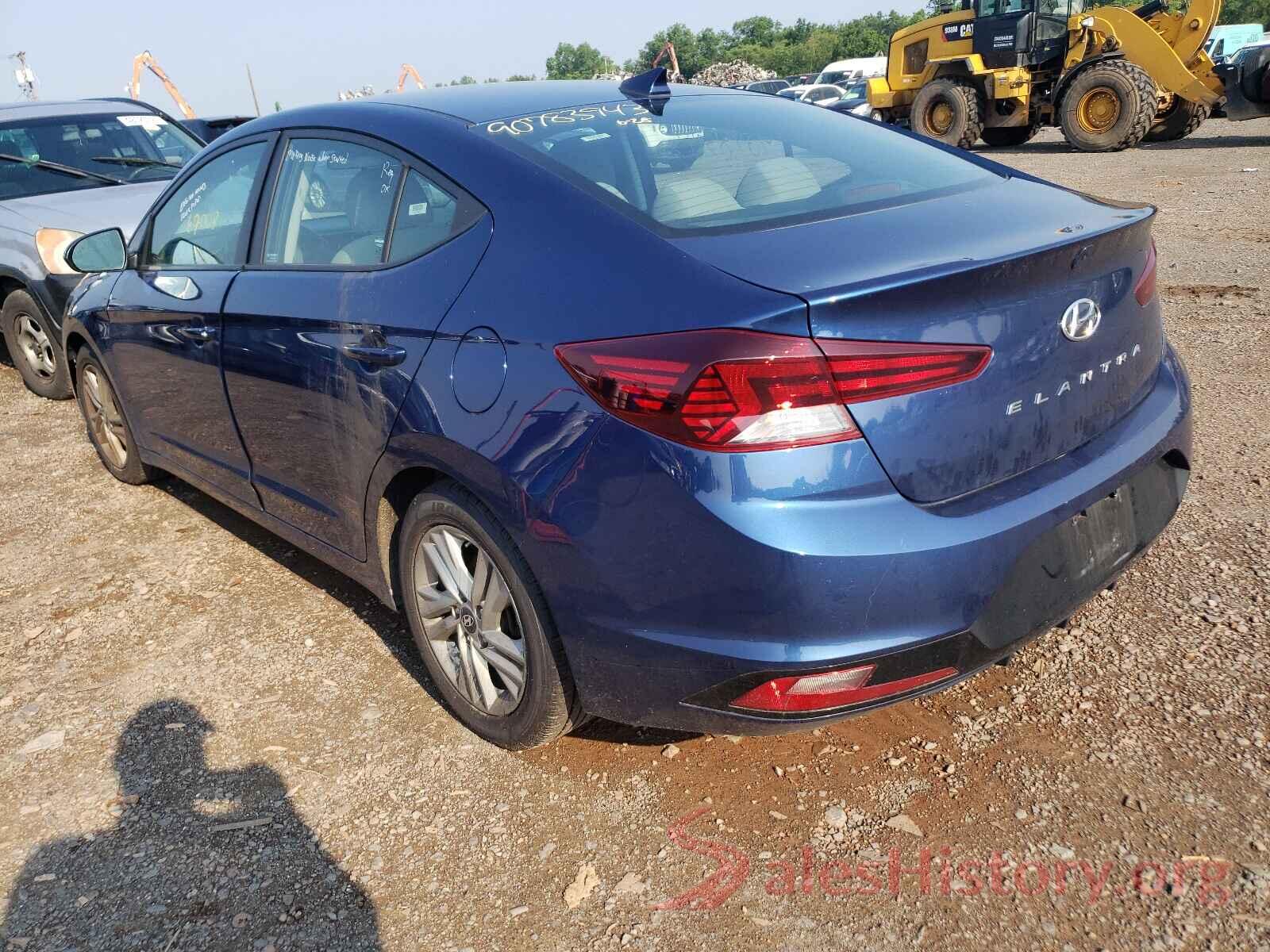 5NPD84LF4KH458809 2019 HYUNDAI ELANTRA