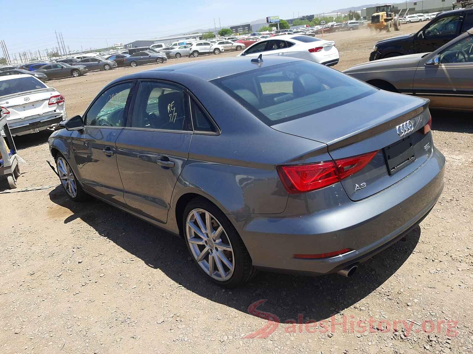 WAUB8GFF8G1085046 2016 AUDI A3