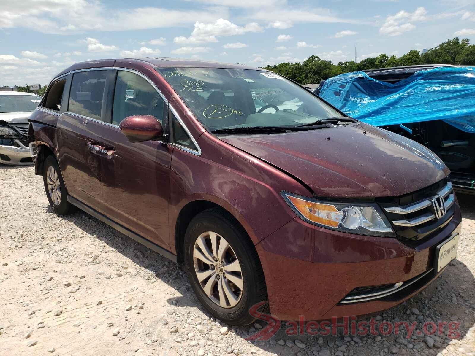 5FNRL5H63GB018377 2016 HONDA ODYSSEY