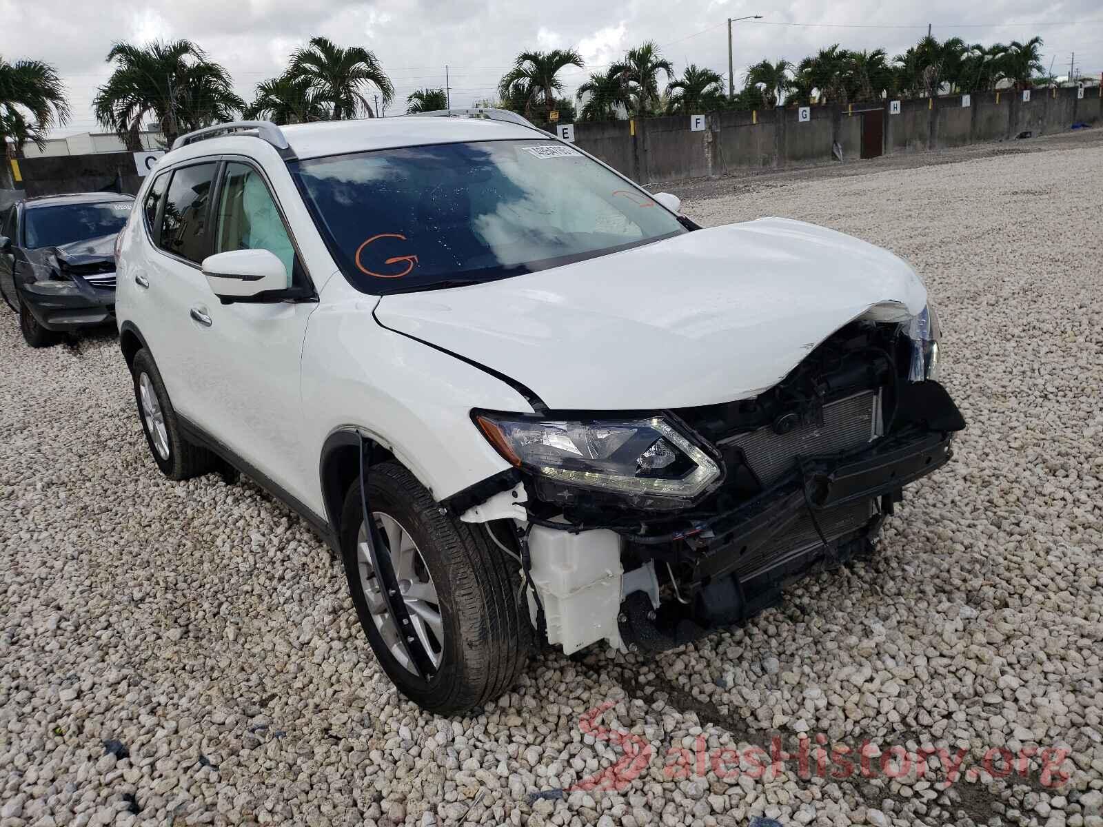 KNMAT2MT7GP718707 2016 NISSAN ROGUE