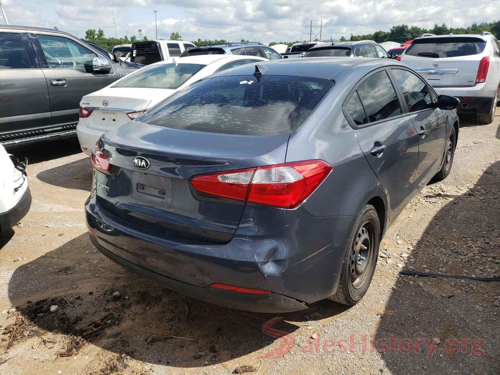 KNAFX4A6XG5542135 2016 KIA FORTE