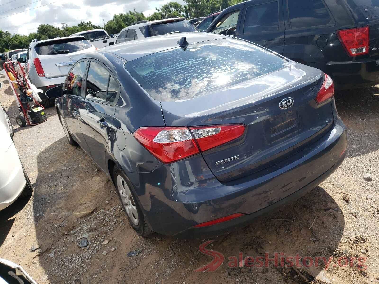 KNAFX4A6XG5542135 2016 KIA FORTE