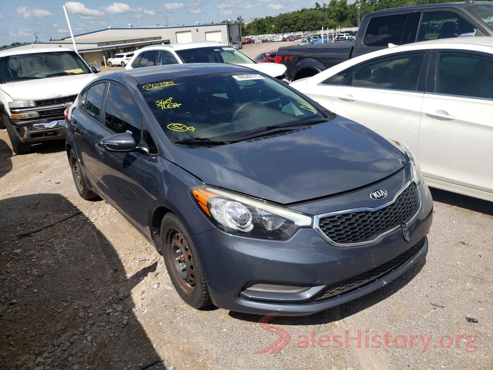 KNAFX4A6XG5542135 2016 KIA FORTE