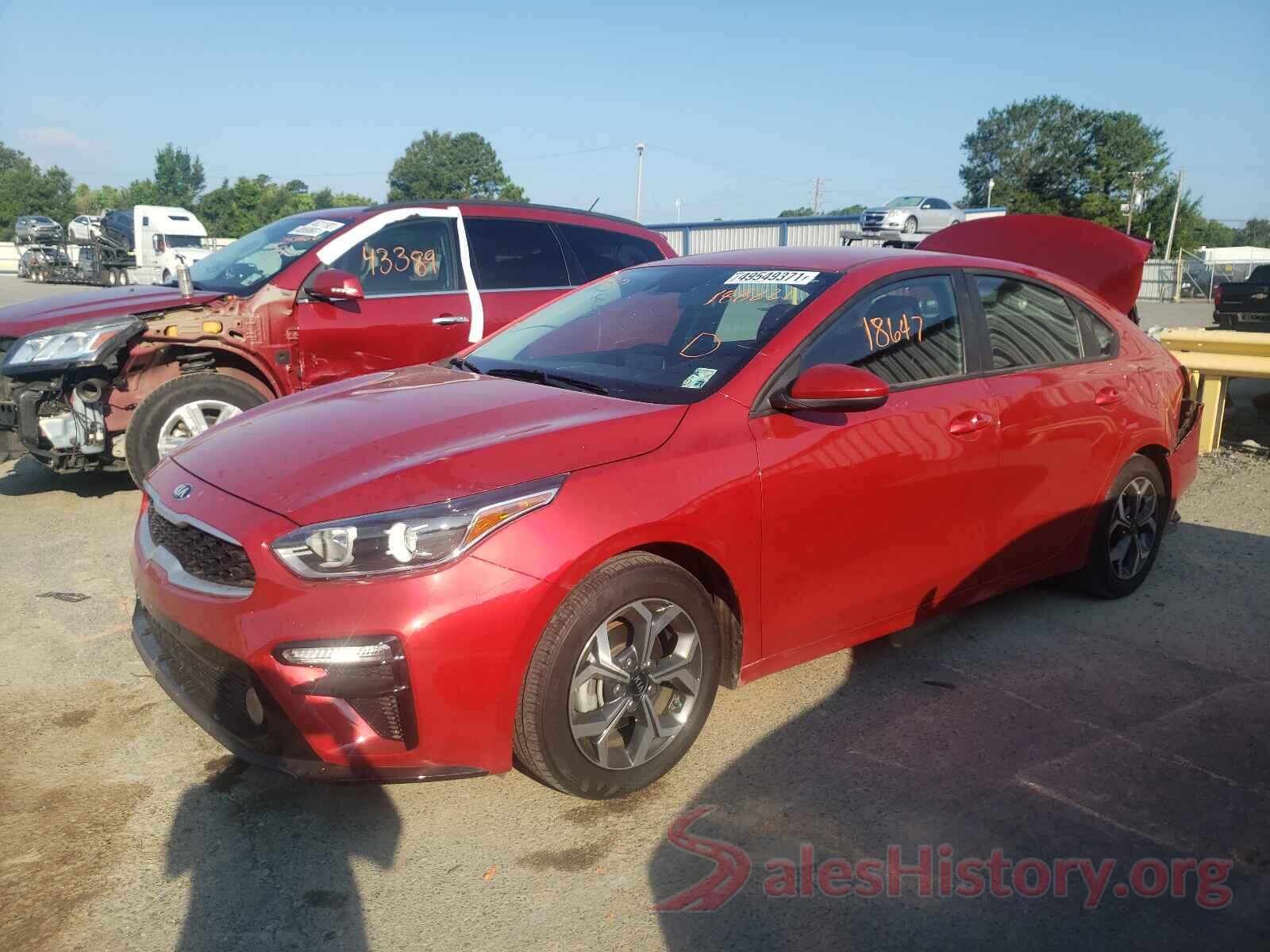 3KPF24AD9LE188221 2020 KIA FORTE