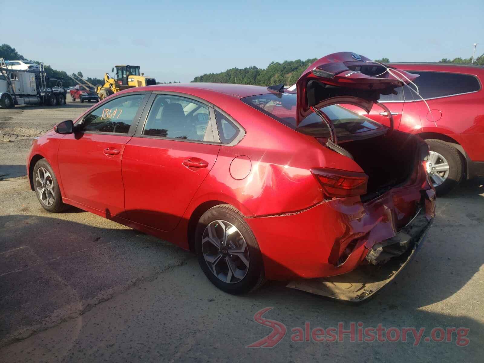 3KPF24AD9LE188221 2020 KIA FORTE