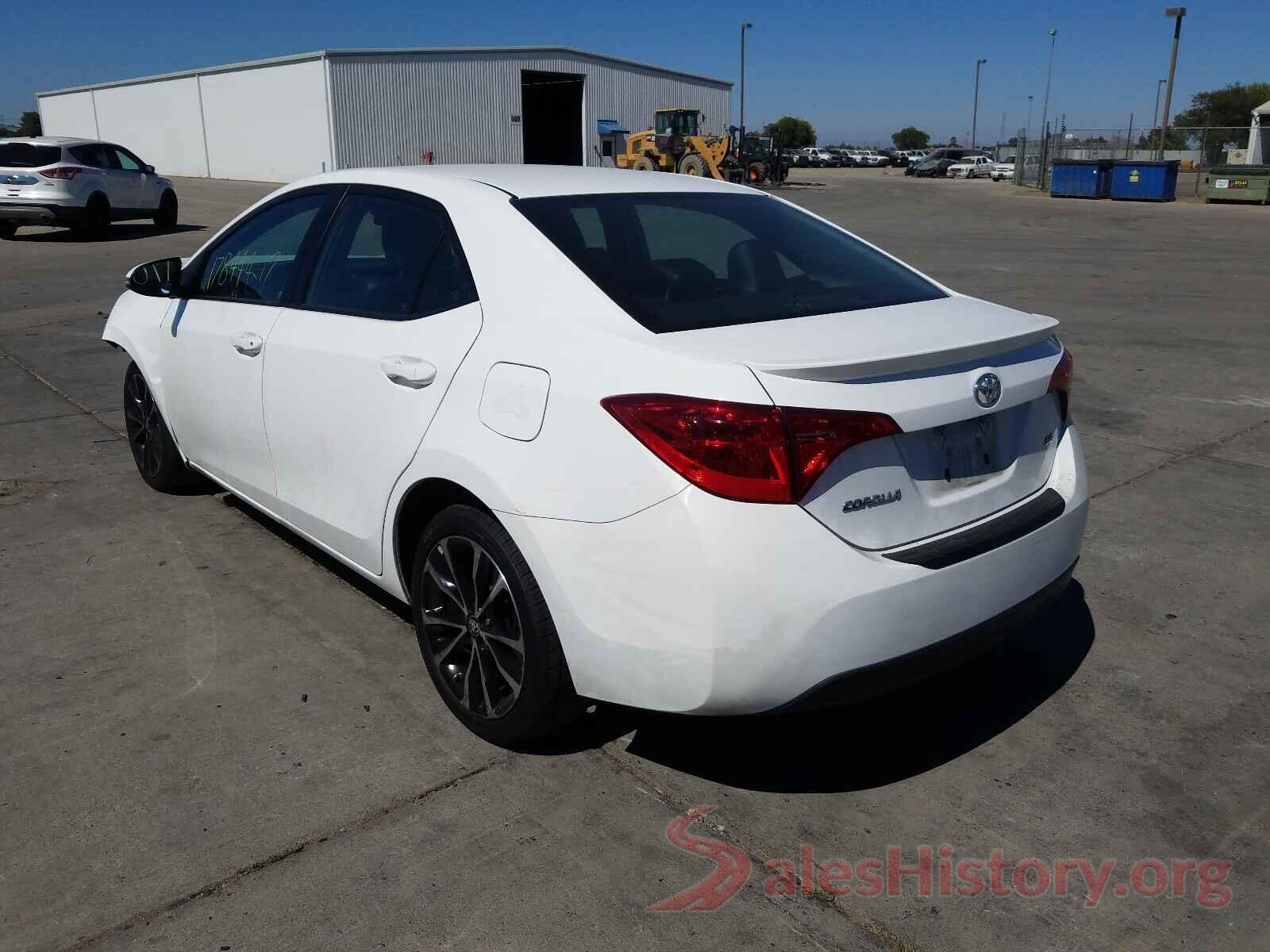 5YFBURHE4HP660383 2017 TOYOTA COROLLA